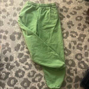 TNA Green Jogger Pants